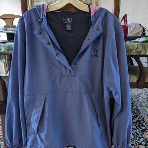 Ladies Cutter & Buck Golf Windbreaker Pullover Medium